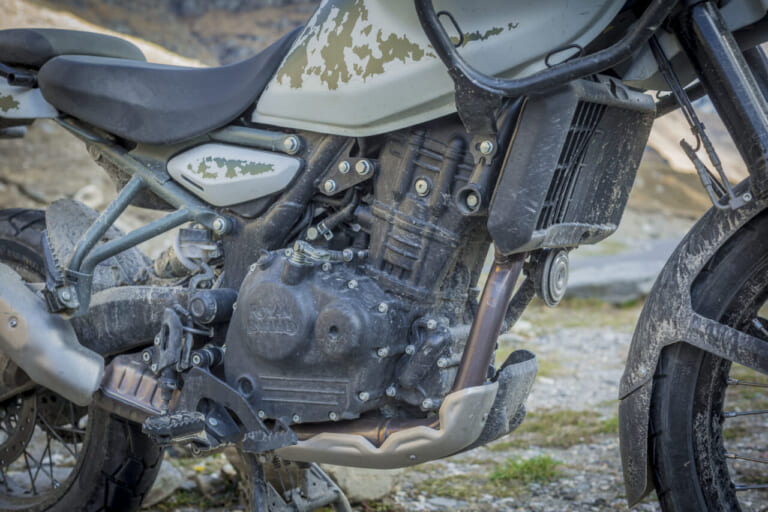 ロイヤルエンフィールド ヒマラヤ|エンジン|ロイヤルエンフィールド ヒマラヤ海外試乗レポート【初の水冷エンジンを搭載! インドの大自然が生んだ等身大アドベンチャー】