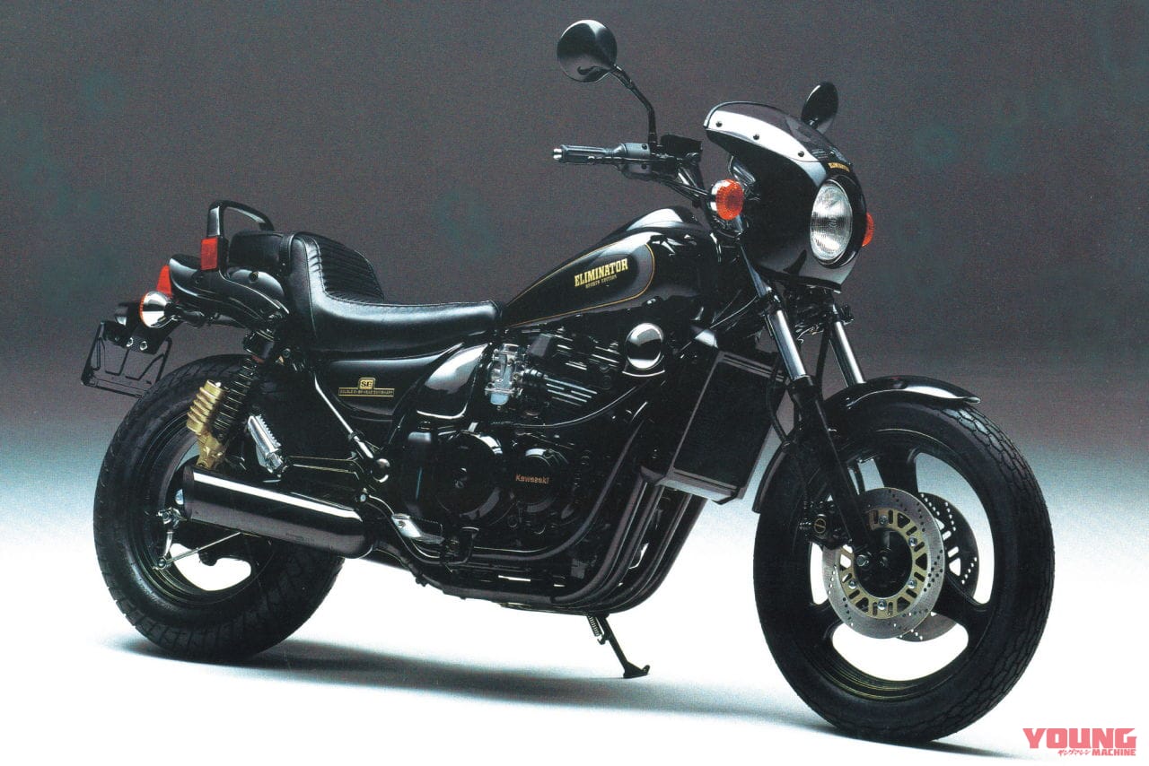 カワサキ|エリミネーター400|ナナハンがレースの主役! TT-F1&鈴鹿8耐の熱狂──日本の名車100選【昭和60~平成元年編】