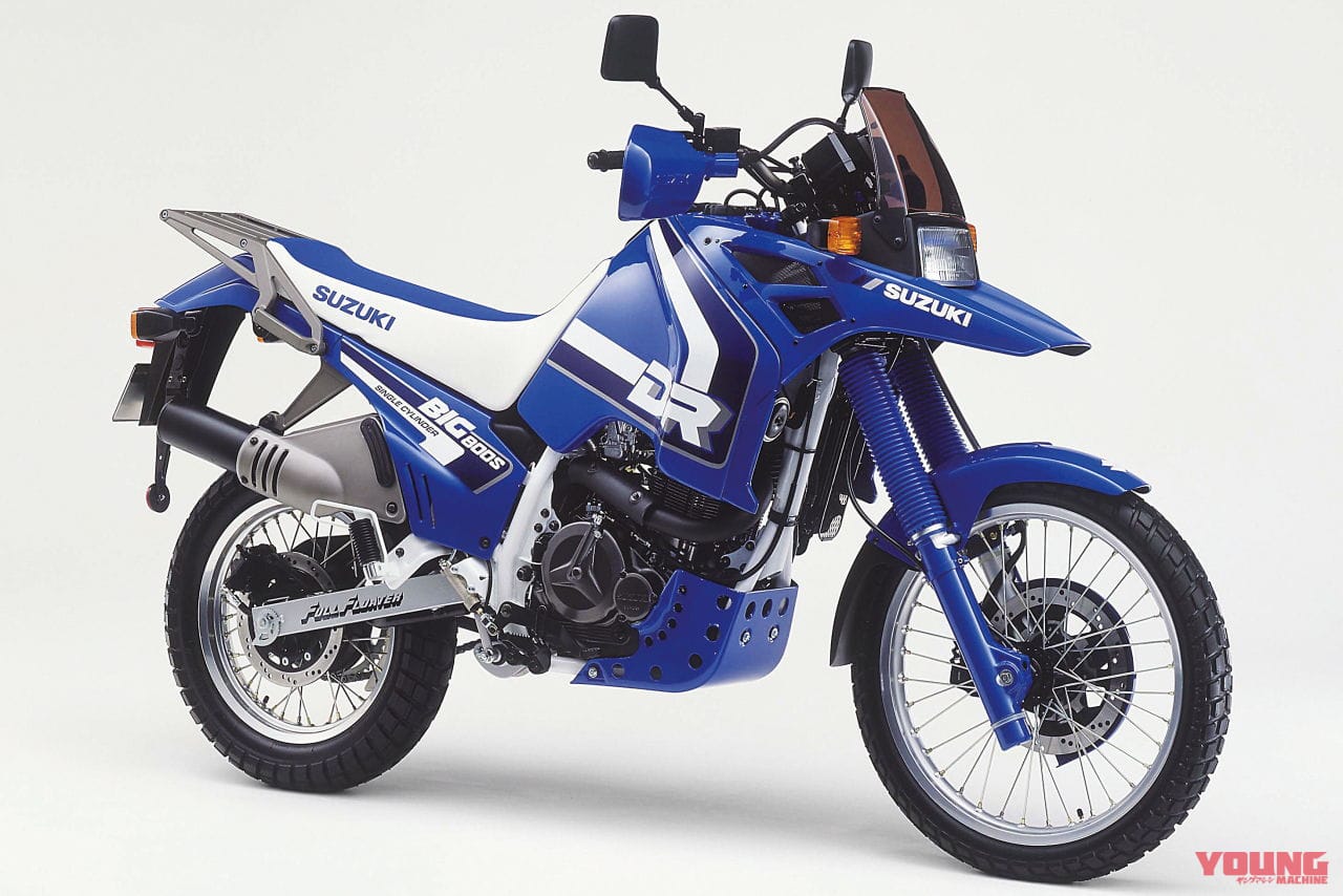 スズキ|DR800S|NSR250Rが頂点を極め、ゼファーが登場した──日本の名車100選【昭和63~平成元年編】