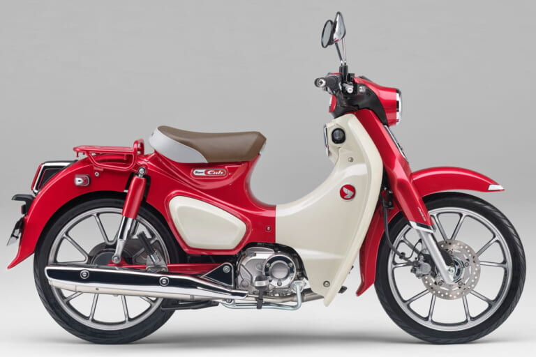 2024 HONDA SUPERCUB C125 パールネビュラレッド|ホンダ スーパーカブC125〈いま国内で買える新型バイクカタログ|原付二種(125-51cc)〉