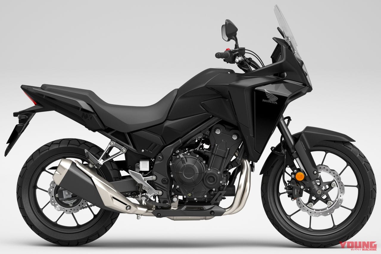 ホンダ|NX400|2024年モデル|ホンダが新型車「NX400」を4/18に発売! 400Xからモデルチェンジでトラコン、TFTメーター、スマホ連動も