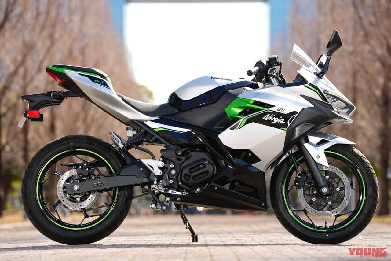 |【速報】カワサキ初の電動スポーツバイク「ニンジャe-1」速攻インプレ! 原付二種だけどeブーストで400並みの加速?!