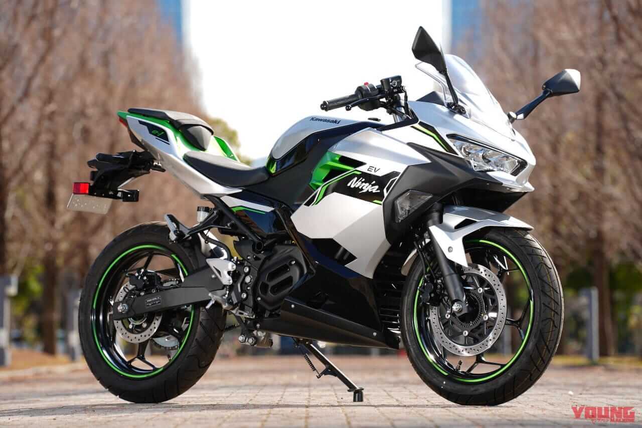 |【速報】カワサキ初の電動スポーツバイク「ニンジャe-1」速攻インプレ! 原付二種だけどeブーストで400並みの加速?!