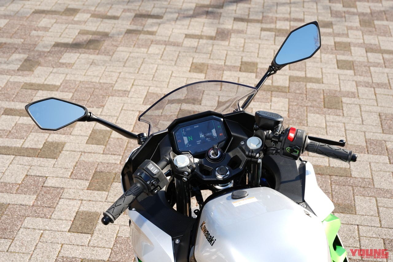 カワサキ|ニンジャe-1|【速報】カワサキ初の電動スポーツバイク「ニンジャe-1」速攻インプレ! 原付二種だけどeブーストで400並みの加速?!