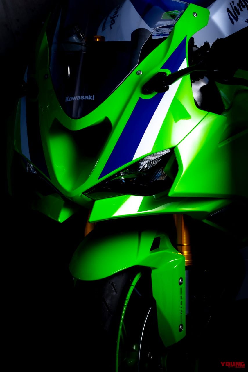 カワサキ|ニンジャZX-6R 40thアニバーサリーエディション|2024年モデル|トップガンの赤黒&ZXRカラー!! カワサキの「ニンジャ」40周年記念モデルを激撮!