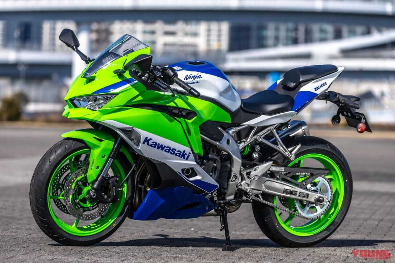 カワサキ|ニンジャZX-4RR 40thアニバーサリーエディション|2024年モデル|トップガンの赤黒&ZXRカラー!! カワサキの「ニンジャ」40周年記念モデルを激撮!