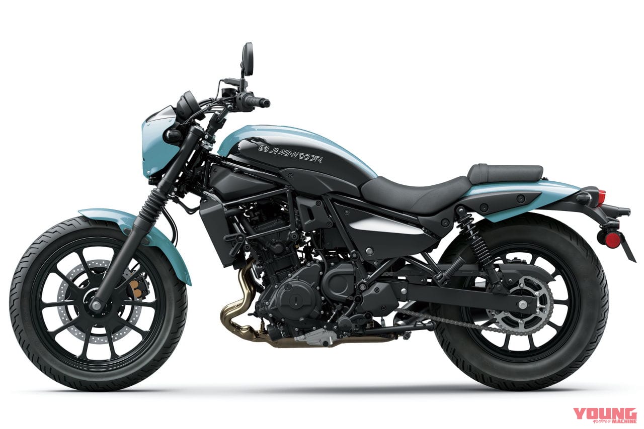 |復活の白!! カワサキ「エリミネーター」初期モデルの“パールロボティックホワイト”2025年モデルとして追加発売