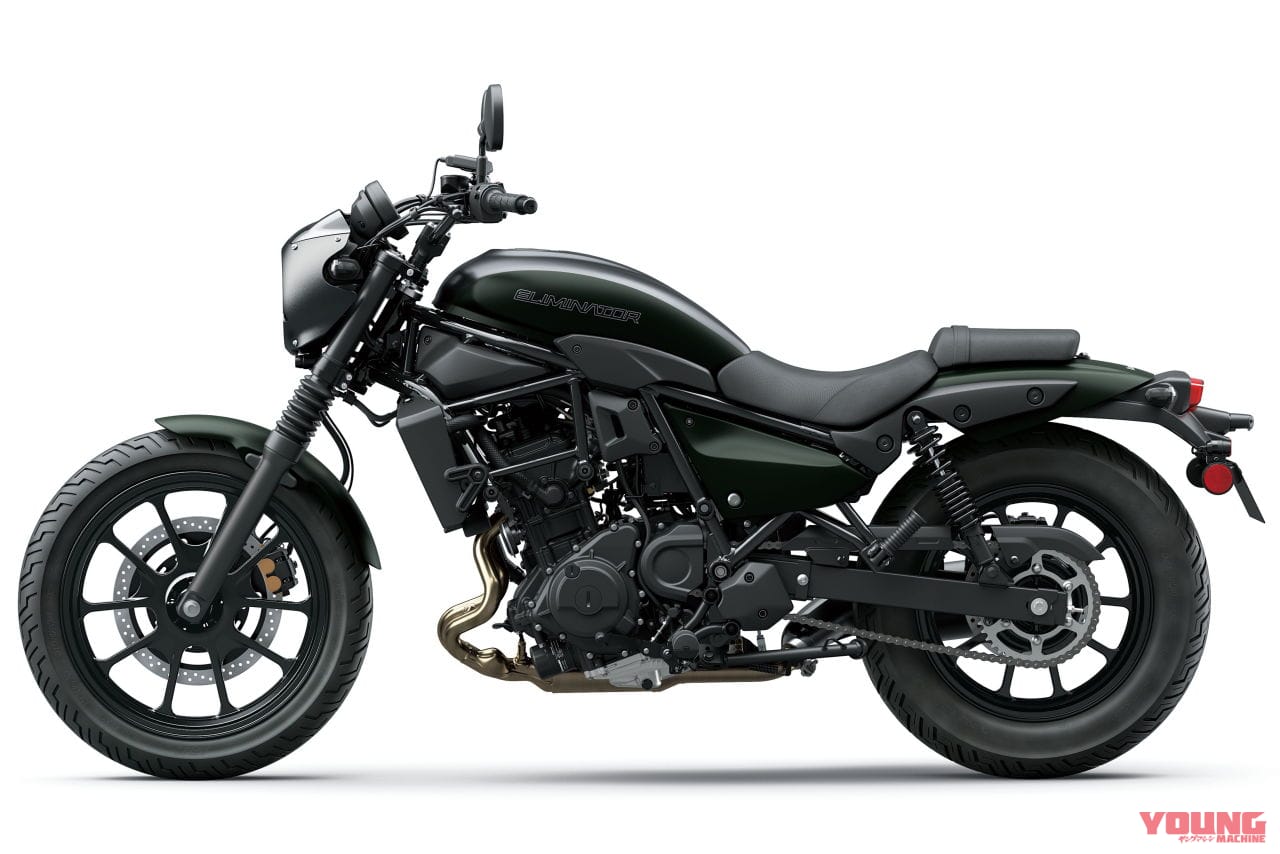 |ドラレコ付き新仕様も登場! カワサキ「エリミネーター/プラザエディション/SE」は3/23発売