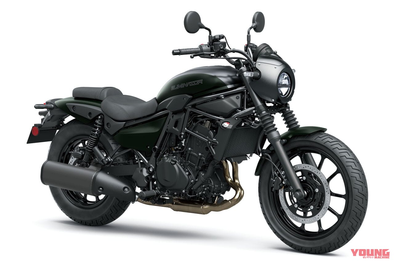 カワサキ|エリミネーターSE|2024年モデル|ドラレコ付き新仕様も登場! カワサキ「エリミネーター/プラザエディション/SE」は3/23発売