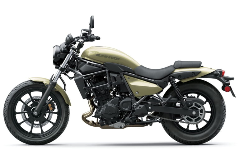 カワサキ|エリミネーター プラザエディション|2025年モデル|復活の白!! カワサキ「エリミネーター」初期モデルの“パールロボティックホワイト”2025年モデルとして追加発売