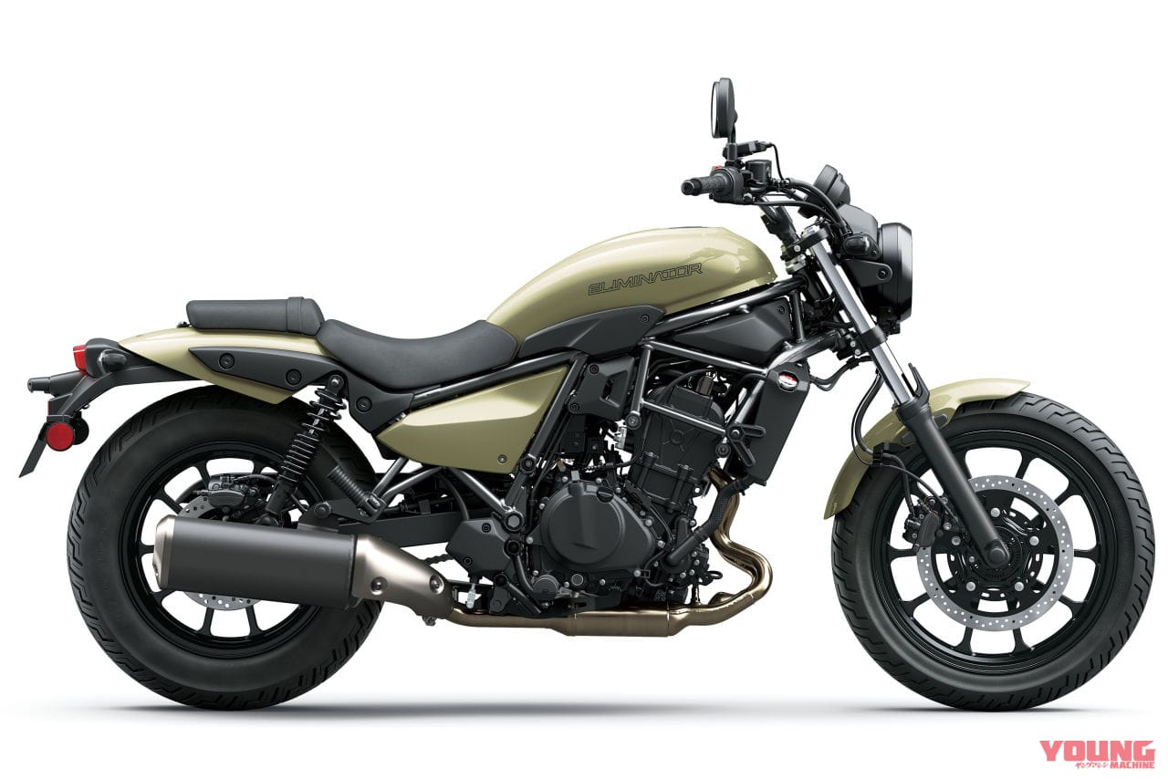 |復活の白!! カワサキ「エリミネーター」初期モデルの“パールロボティックホワイト”2025年モデルとして追加発売
