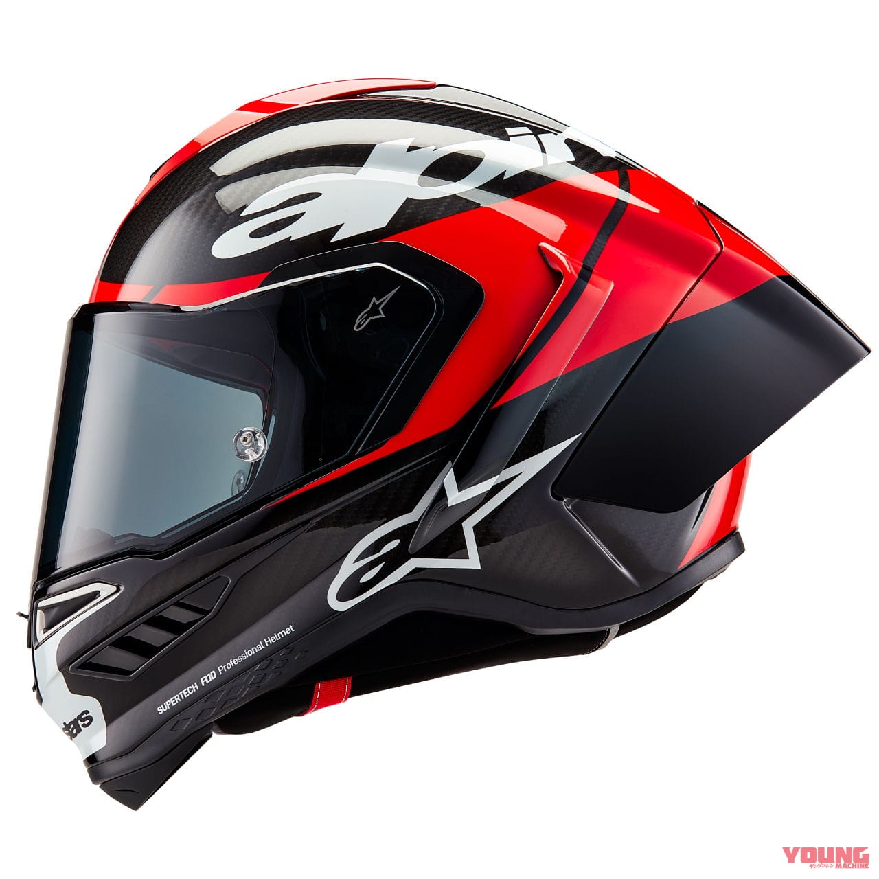 |アルパインスターズのカーボン製ヘルメット「スーパーテックR10」市販へ!! 日本は2024年後半に登場か