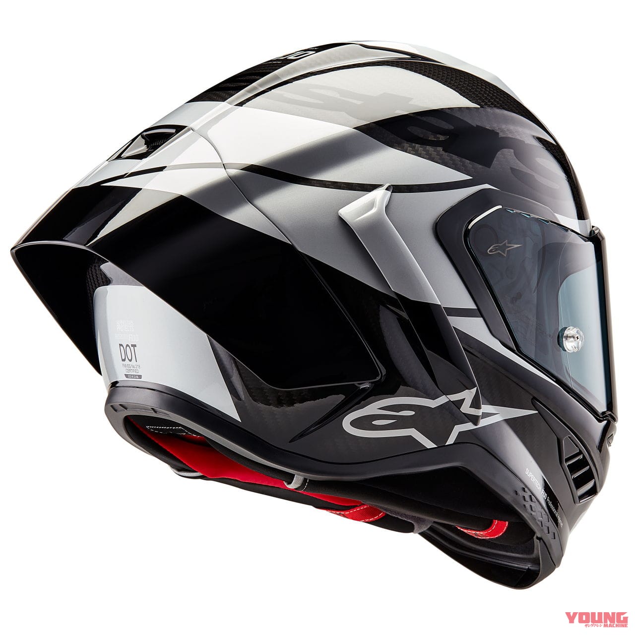 |アルパインスターズのカーボン製ヘルメット「スーパーテックR10」市販へ!! 日本は2024年後半に登場か