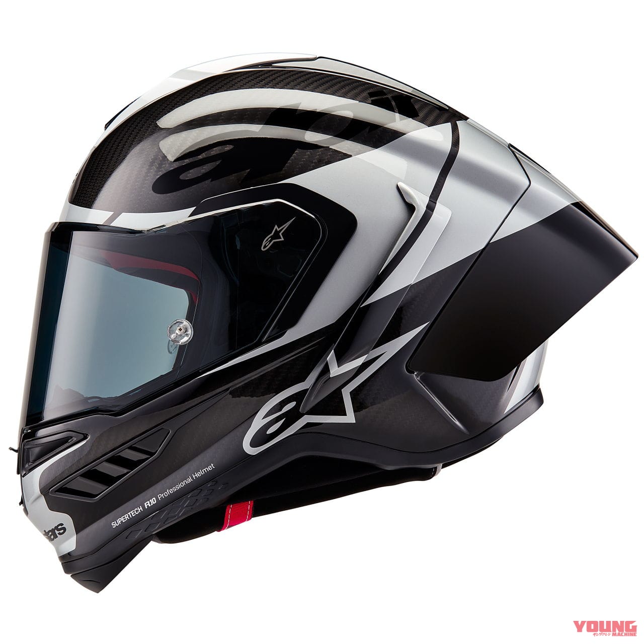 |アルパインスターズのカーボン製ヘルメット「スーパーテックR10」市販へ!! 日本は2024年後半に登場か