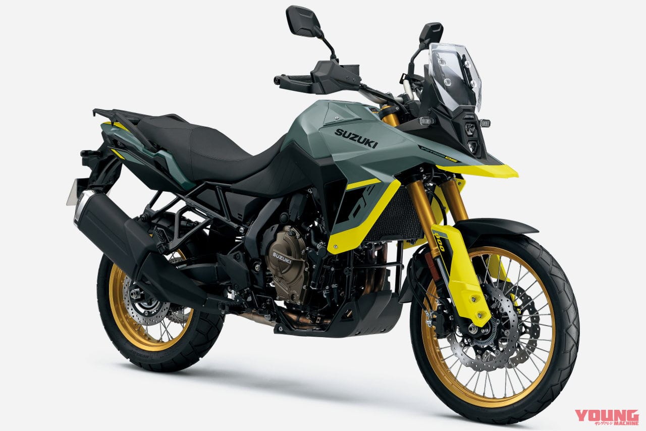 2024 SUZUKI V-STROM 800 DE マットスティールグリーンメタリック|スズキVストローム800/DE〈いま国内で買える新型バイクカタログ|大型二輪(1000-751cc)〉
