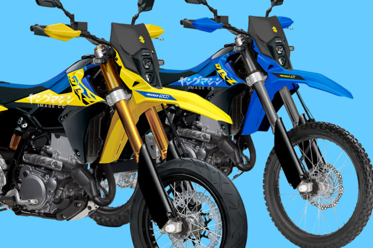 SUZUKI DR-Z400SM CG|「125cc欲しい」「ロータリーすご」2024スズキ関連年間記事ランキングTOP10【2025年始に振り返る】