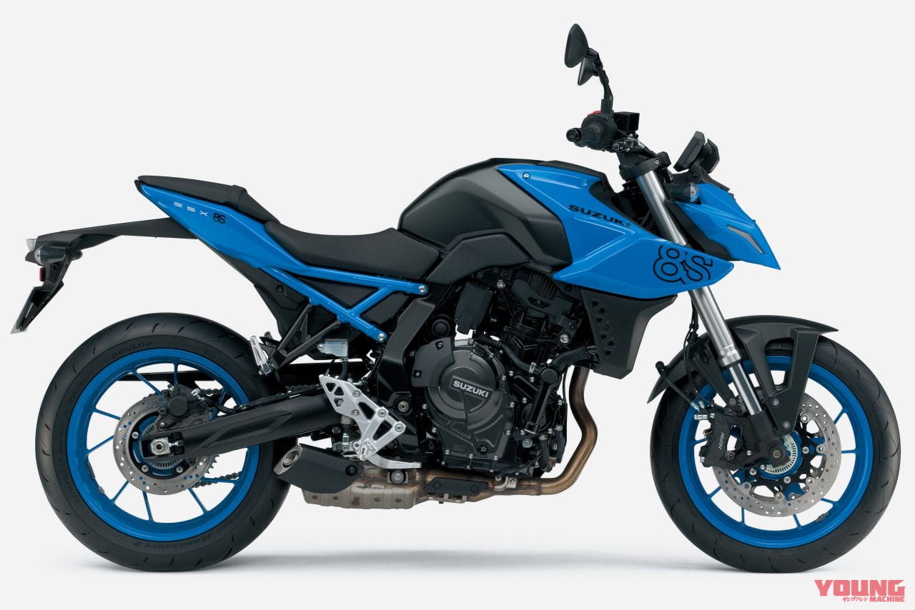 2024 SUZUKI GSX-8S パールコズミックブルー|スズキGSX-8S〈いま国内で買える新型バイクカタログ|大型二輪(1000-751cc)〉
