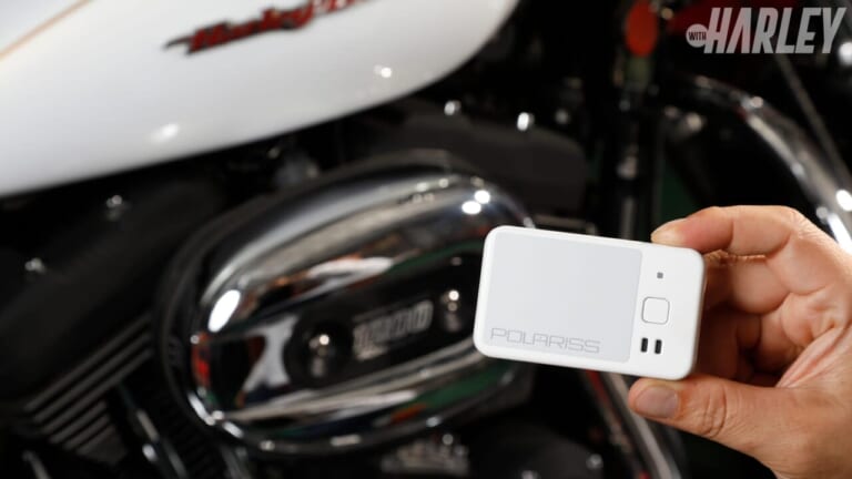 大切なバイクを盗難からガード! 車両の位置と移動経路をリアルタイムに追跡できるPOLARISS.NET