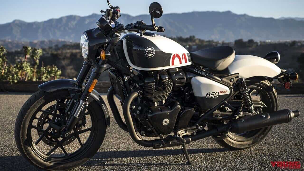 ロイヤルエンフィールドが「ショットガン650」を2024年8月に発売決定! クルーザーベースのカスタムネイキッド