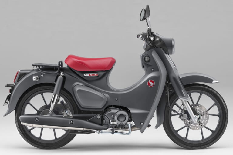 2024 HONDA SUPERCUB C125 マットアクシスグレーメタリック|ホンダ スーパーカブC125〈いま国内で買える新型バイクカタログ|原付二種(125-51cc)〉