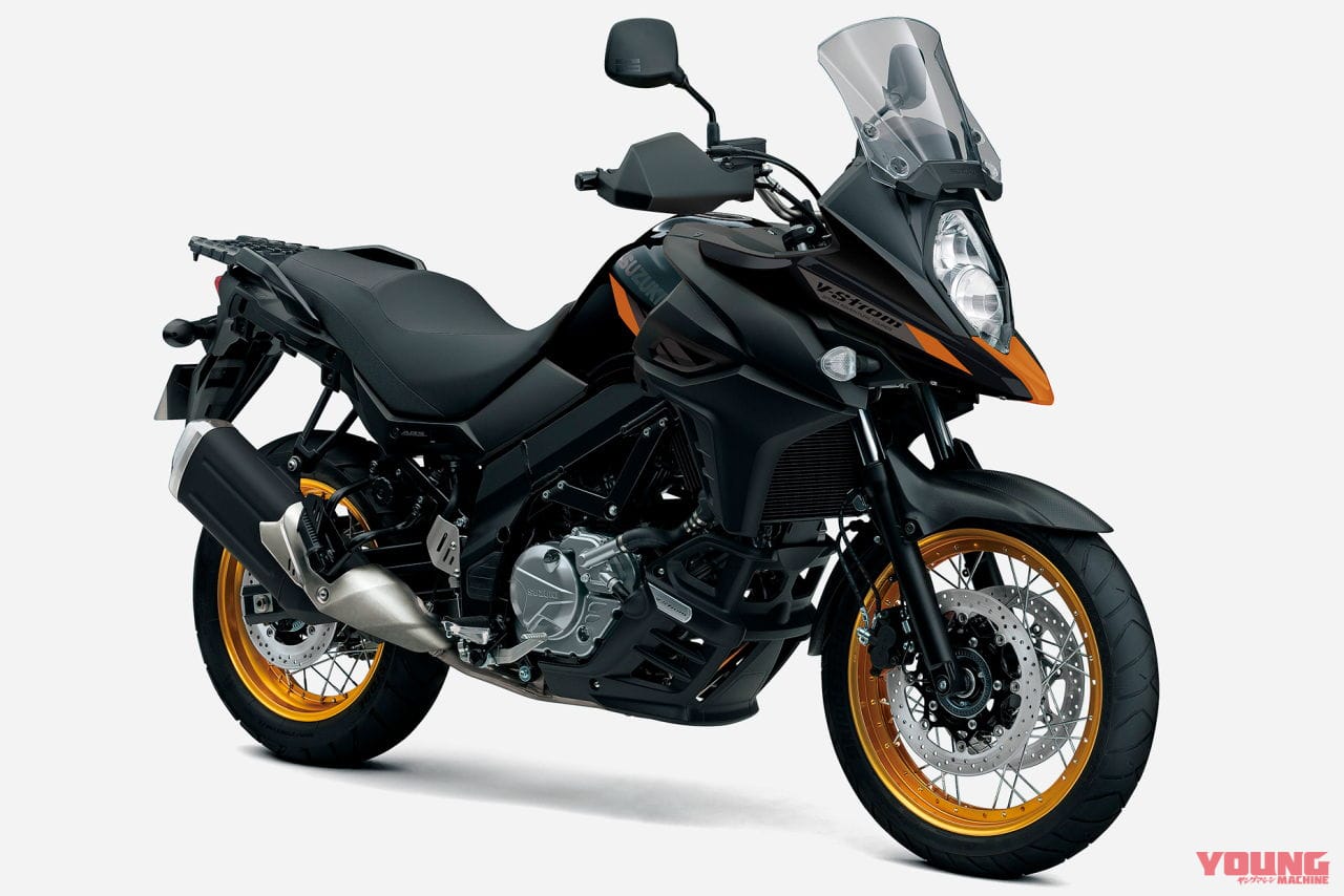 |価格据え置き! 国産唯一のVツインアドベンチャー スズキ「Vストローム650/XT」2024年モデルが登場