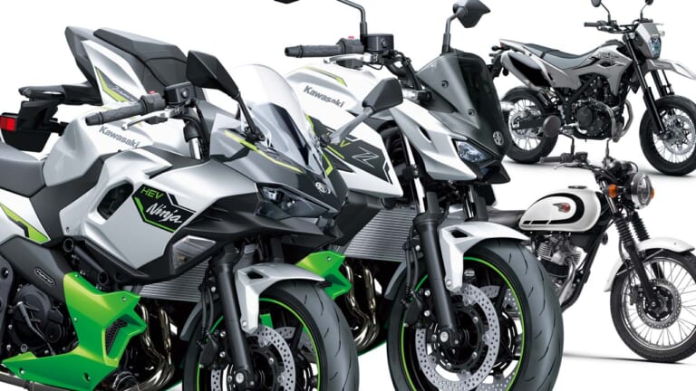 最新ハイブリッドも発売目前!? カワサキが大阪・東京・名古屋モーターサイクルショーの出展概要を発表