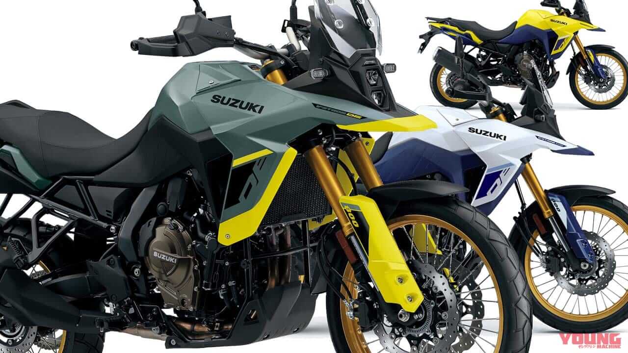 |マットグリーン登場! スズキが「Vストローム800DE」の2024年モデルを2/22に発売
