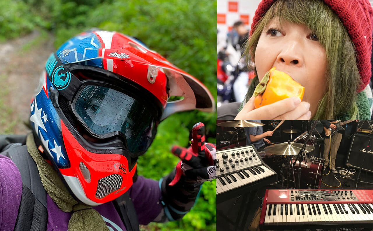 ハードな林道探索もキャンツーも。フリーダムバイク女子/編集者のコイとは私のことだっ! ( '□')<やぁ｜ハードな林道探索もキャンツーも。フリーダムバイク女子/編集者コイって何者だ!?