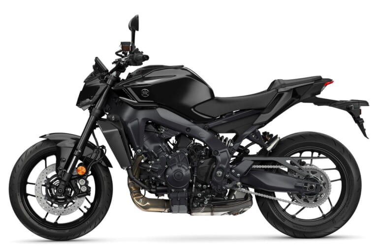 ヤマハ|MT-09|2024年モデル|ヤマハ新型「MT-09」は125万4000円で4/17発売! デザイン刷新、スマホ接続、USB-Cなど装備