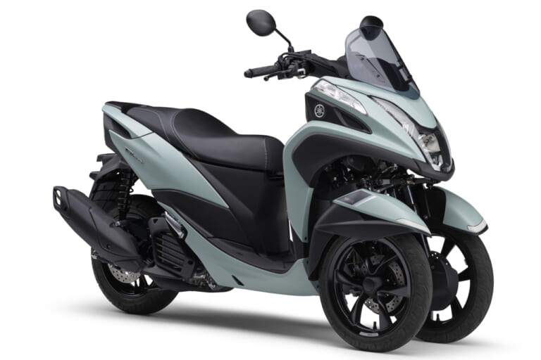 ヤマハ|トリシティ125|【軽二輪/原付二種】ヤマハの3輪スクーター「トリシティ155」「トリシティ125」に新色マットライトグリーン登場