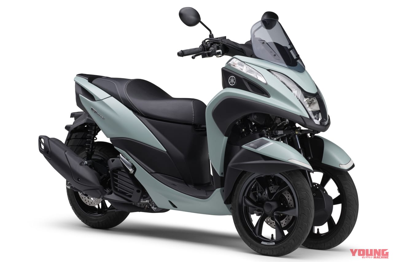 ヤマハ|トリシティ125|【2025年7月版】125ccスクーターおすすめ12選! 原付二種は通勤にも最強で、AT限定免許で乗れる!