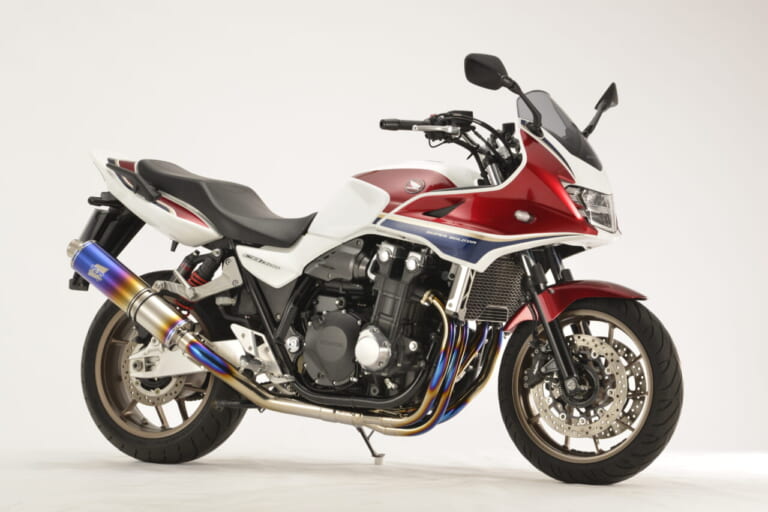 CB1300SF/SB 18-20 (2BL-SC54) チタンエキゾースト アップタイプが登場!〈TSR〉
