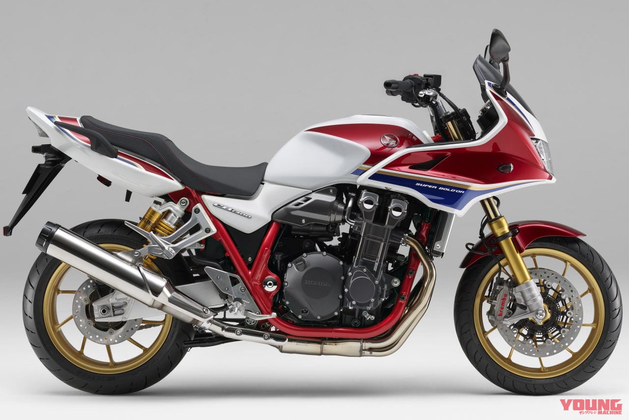 ホンダ|CB1300スーパーボルドールSP|2024年モデル|ホンダ「CB1300SF/SB SP」に赤フレームのバールサンビームホワイト登場! ブルーは継続販売