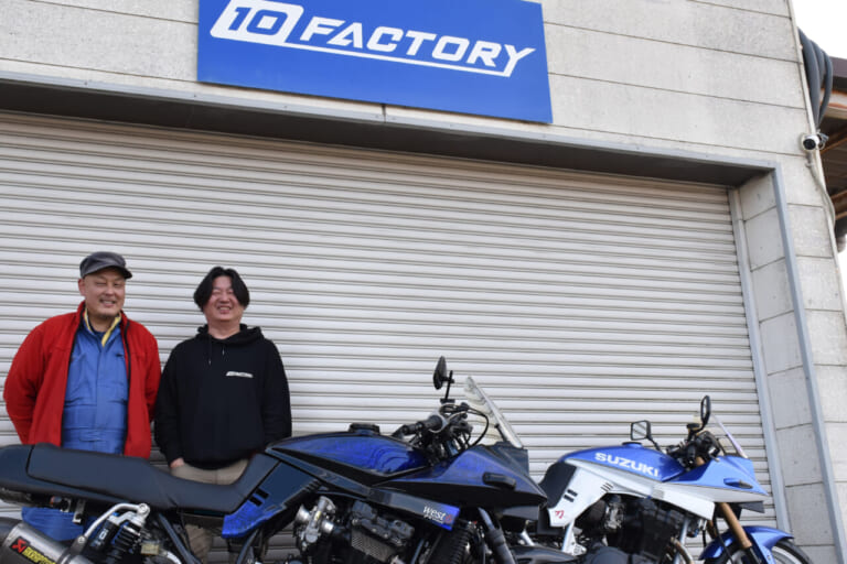 カタナ|10ファクトリー|NOZAKI WORKS|【SCOOP!!】ZX-10Rエンジンのカタナだと?! MCショーでお披露目予定の“最強カタナ”を捕捉!!