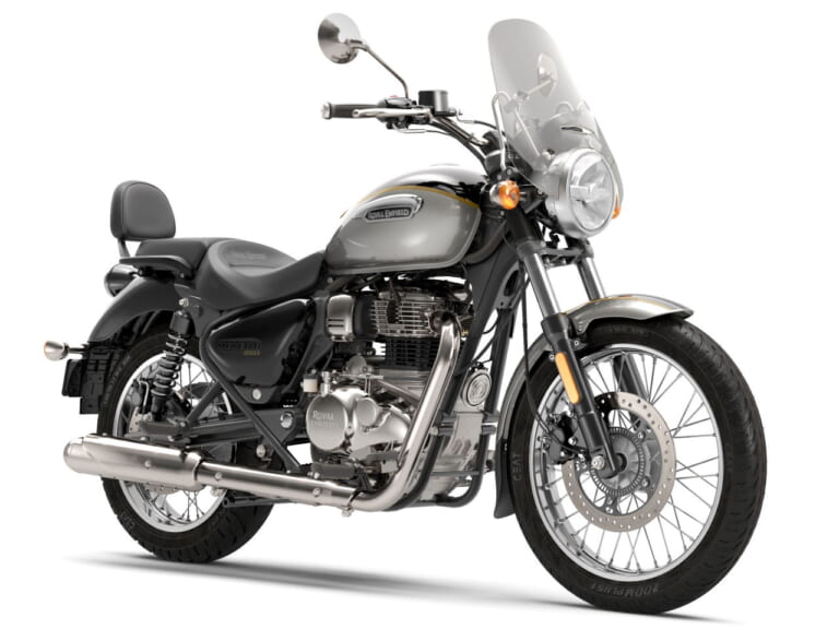ロイヤルエンフィールド|メテオ350 オーロラ|ロイヤルエンフィールド「メテオ350」の新グレード『オーロラ』発売! スポークホイールのツアラー仕様