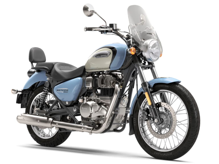ロイヤルエンフィールド|メテオ350 オーロラ|ロイヤルエンフィールド「メテオ350」の新グレード『オーロラ』発売! スポークホイールのツアラー仕様