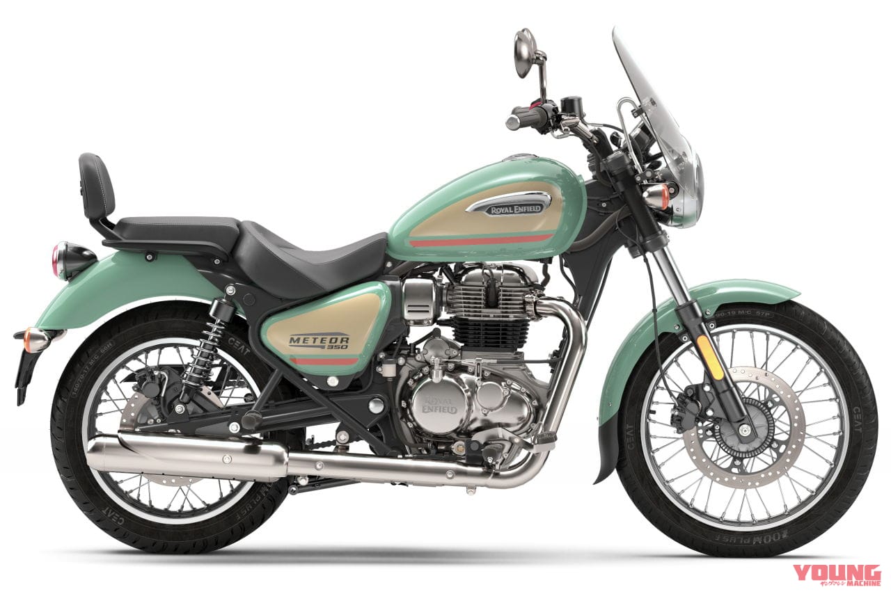 |ロイヤルエンフィールド「メテオ350」の新グレード『オーロラ』発売! スポークホイールのツアラー仕様