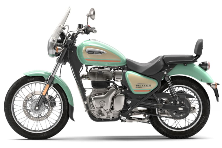 ロイヤルエンフィールド|メテオ350 オーロラ|ロイヤルエンフィールド「メテオ350」の新グレード『オーロラ』発売! スポークホイールのツアラー仕様