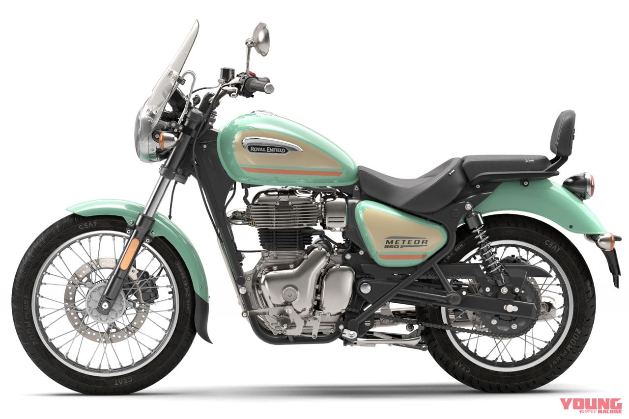 |ロイヤルエンフィールド「メテオ350」の新グレード『オーロラ』発売! スポークホイールのツアラー仕様