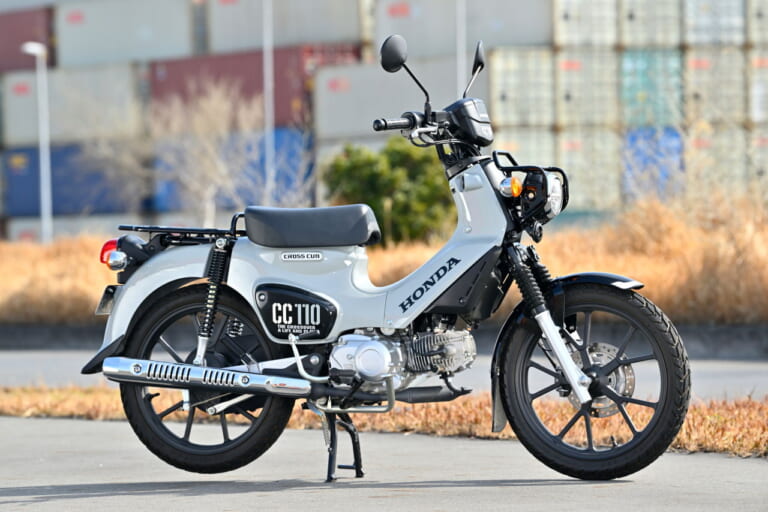 ホンダ|クロスカブ110|似てるけれど結構違う! オフテイストな原付二種スタイリング&ライポジ比較〈PG-1/ハンターカブ/クロスカブ〉