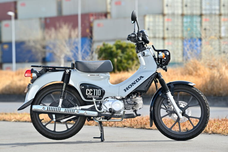 ホンダ|クロスカブ110|似てるけれど結構違う! オフテイストな原付二種スタイリング&ライポジ比較〈PG-1/ハンターカブ/クロスカブ〉