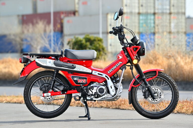 ホンダ|CT125ハンターカブ|似てるけれど結構違う! オフテイストな原付二種スタイリング&ライポジ比較〈PG-1/ハンターカブ/クロスカブ〉