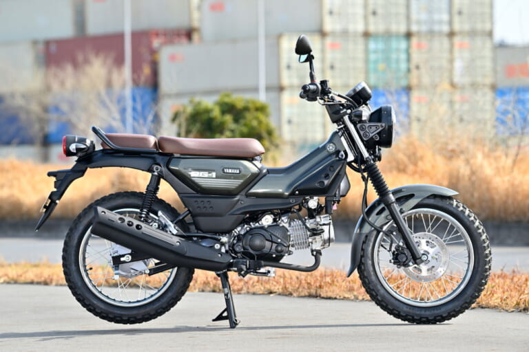 ヤマハ|PG-1|似てるけれど結構違う! オフテイストな原付二種スタイリング&ライポジ比較〈PG-1/ハンターカブ/クロスカブ〉