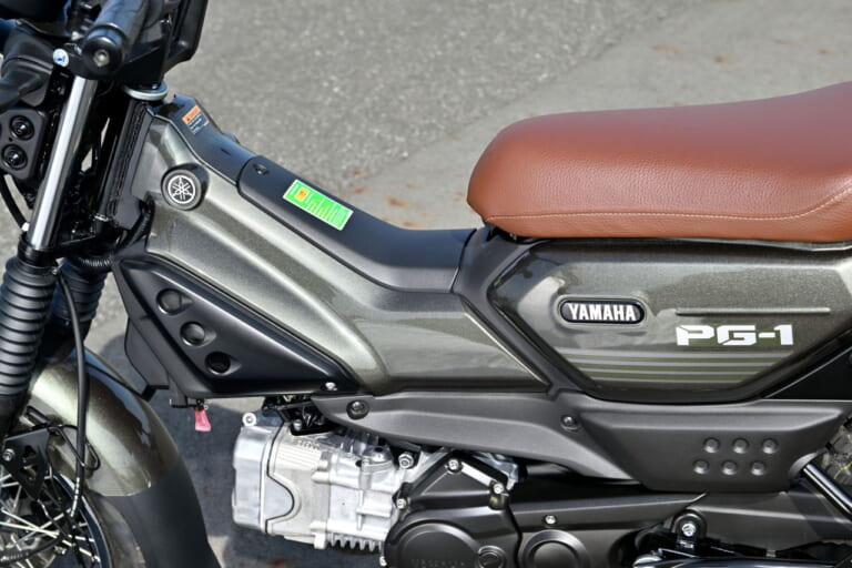ヤマハ|PG-1|オフテイストの原付二種・ヤマハPG-1/ホンダ CT125ハンターカブ/クロスカブの使い勝手を比較!〈居住性/ユーティリティ/灯火類〉