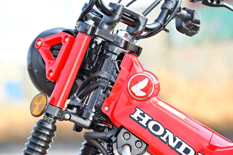 ホンダ|CT125ハンターカブ|スポーティなのはどれ? オフテイストの原付二種・ヤマハPG-1/ホンダ CT125ハンターカブ/クロスカブ徹底比較【エンジン/操作系/足回り】