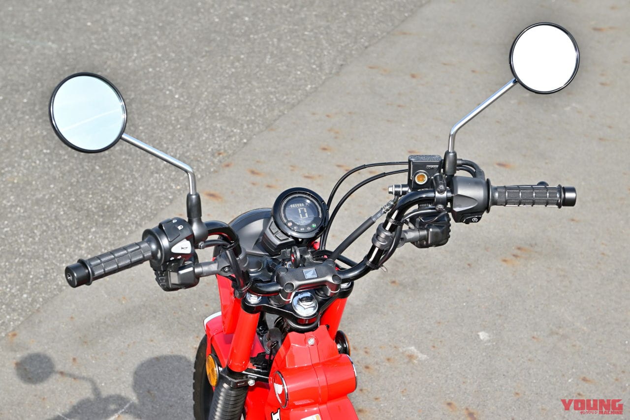 |オフテイストの原付二種・ヤマハPG-1/ホンダ CT125ハンターカブ/クロスカブの使い勝手を比較!〈居住性/ユーティリティ/灯火類〉