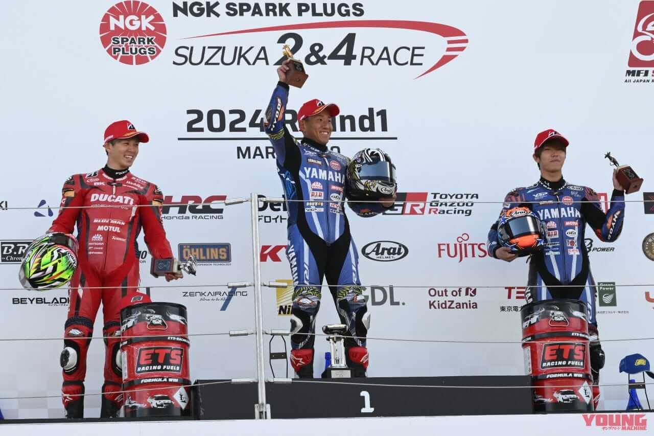 |加賀山就臣監督マジ泣き?! 今季から真紅のマシンを駆る水野涼が初陣でトップに迫る!!