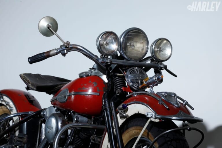 Harley-Davidson｜1946 FL KNUCKLE HEAD｜ヘッドライト