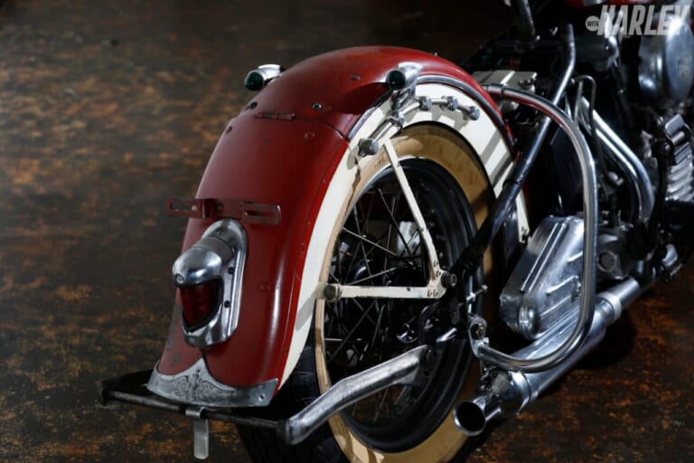 Harley-Davidson｜1946 FL KNUCKLE HEAD｜リヤフェンダー