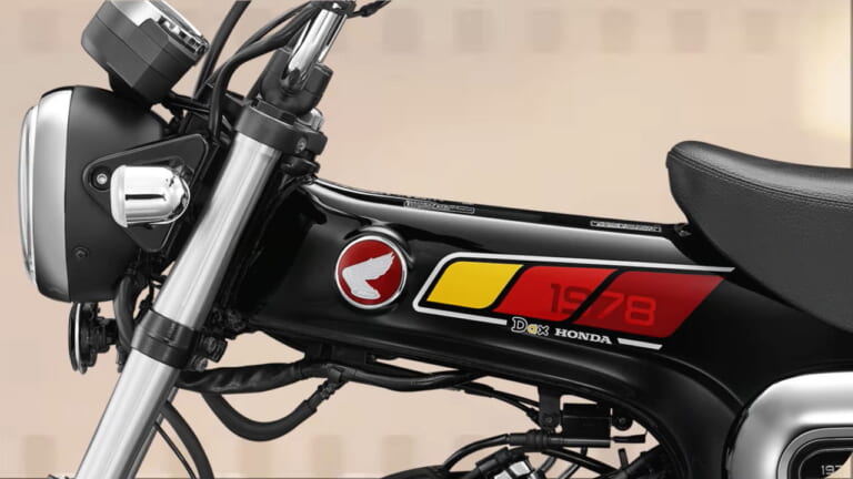 ホンダ|タイ仕様|ダックス1978スペシャルエディション|2024年モデル|ホンダ「DAX 1978」スペシャルエディション登場! 日本にも近いカラーで登場の可能性